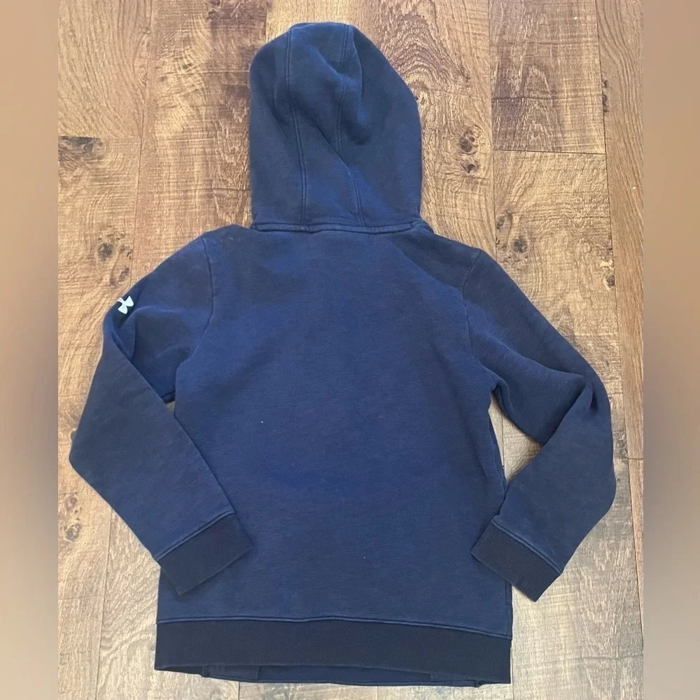 Under Armour unisex boy girl hoodie medium 10/12 loose fit cold gear USA